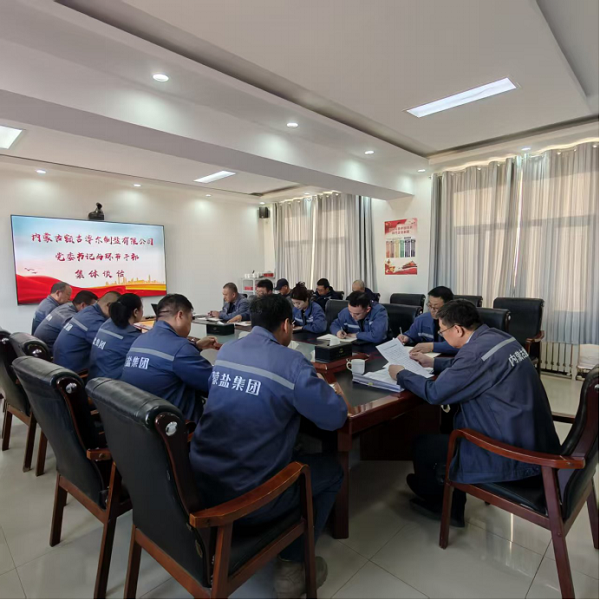 额盐公司召开2026年党委书记与领导干部集体谈话会