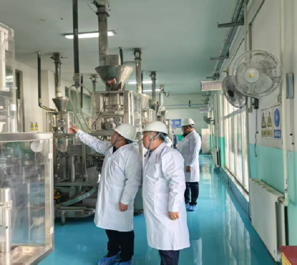 蒙盐集团安全总监赵志勇赴额盐公司 开展复工复产专项检查